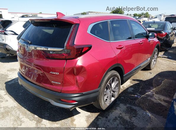 2HKRW2H92MH672705 2021 HONDA CR-V Red Задня права чверть