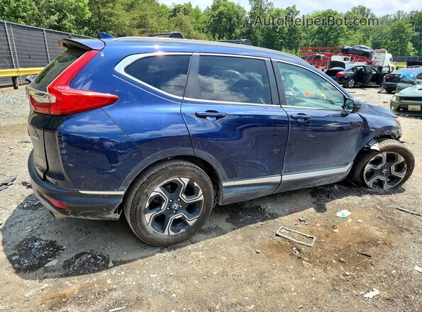 2HKRW2H93HH602409 2017 HONDA CR-V Синий Задняя правая четверть