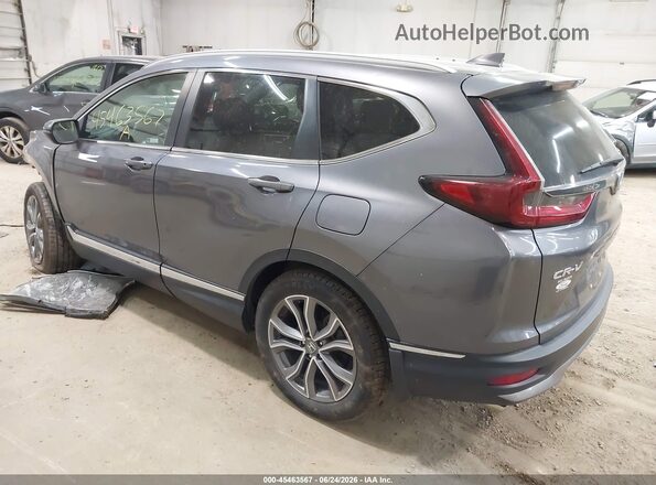2HKRW2H96NH653298 2022 HONDA CR-V Gray Rear left