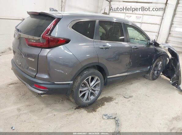 2HKRW2H96NH653298 2022 HONDA CR-V Gray Rear right