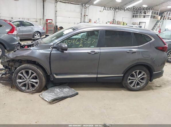 2HKRW2H96NH653298 2022 HONDA CR-V Gray 360 interior view
