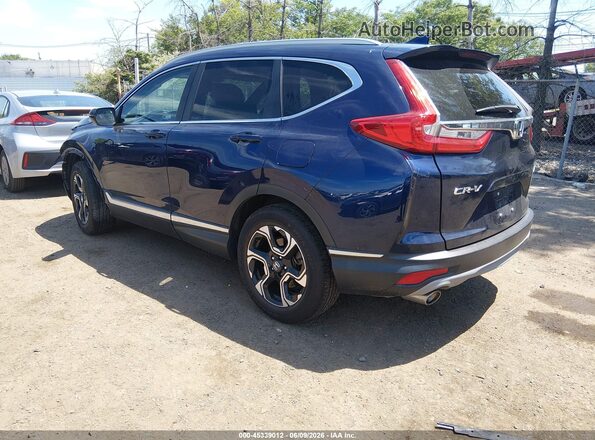 2HKRW2H97KH606809 2019 HONDA CR-V Blue Հետևի ձախ