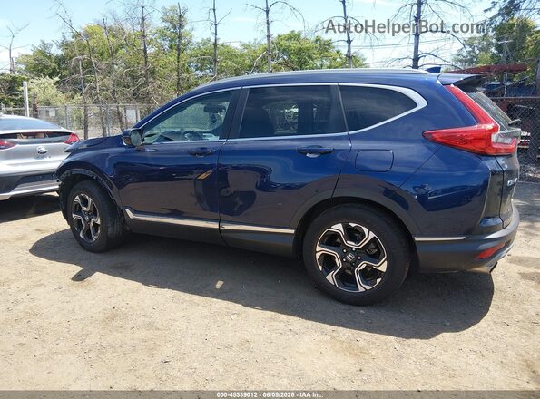 2HKRW2H97KH606809 2019 HONDA CR-V Blue Սալոնի 360 աստիճան տեսք
