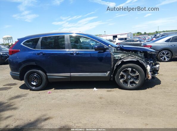 2HKRW2H97KH606809 2019 HONDA CR-V Blue Սալոնի հետևի տեսք