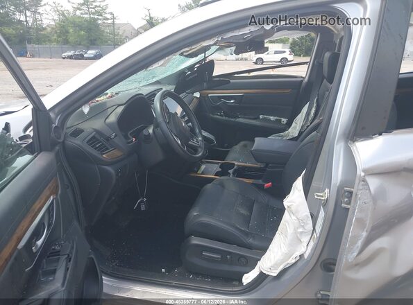 2HKRW2H97LH635034 2020 HONDA CR-V Silver წინა სალონის ხედი