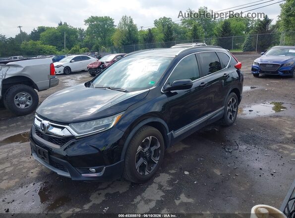 2HKRW2H98JH626792 2018 HONDA CR-V Black Front left