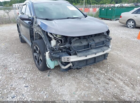 2HKRW2H98JH652227 2018 HONDA CR-V Gray Вид спереду