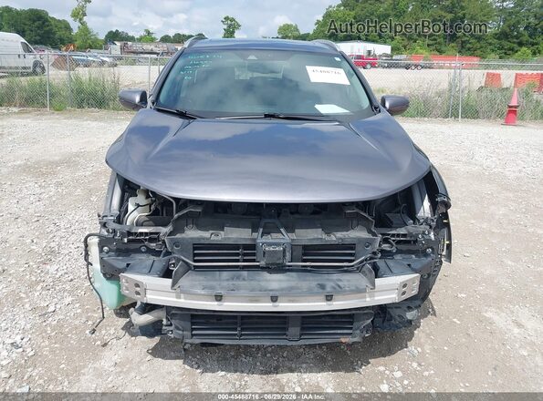 2HKRW2H98JH652227 2018 HONDA CR-V Gray Вид щитка приладів