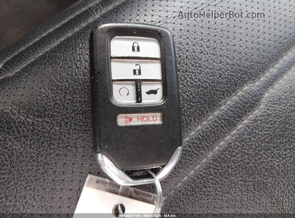 2HKRW2H98KH628897 2019 HONDA CR-V Black Առջևի վահանակի տեսք