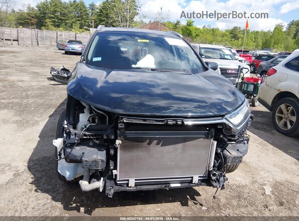 2HKRW2H98KH628897 2019 HONDA CR-V Black Սալոնի հետևի տեսք