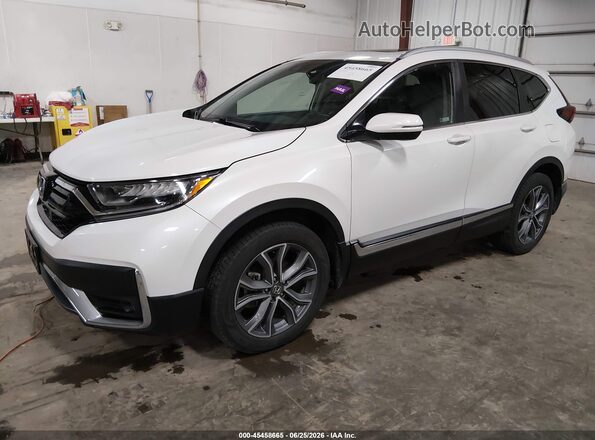 2HKRW2H98MH661384 2021 HONDA CR-V White წინა მარცხენა ხედი სამი მეოთხედიდან