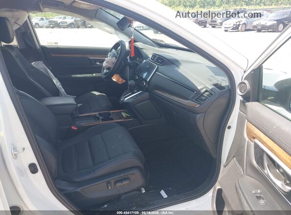 2HKRW2H98NH671575 2022 HONDA CR-V White წინა სალონის ხედი