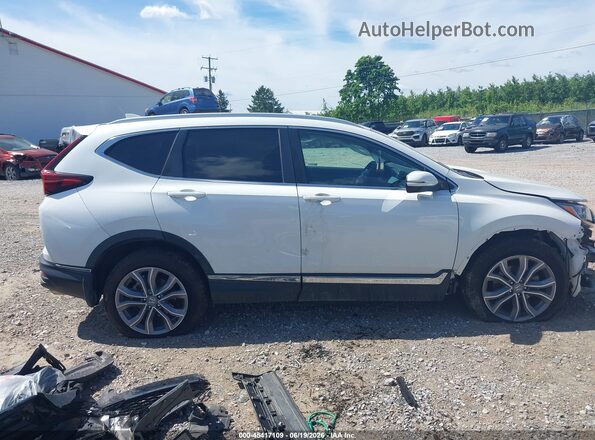2HKRW2H98NH671575 2022 HONDA CR-V White უკანა სალონის ხედი