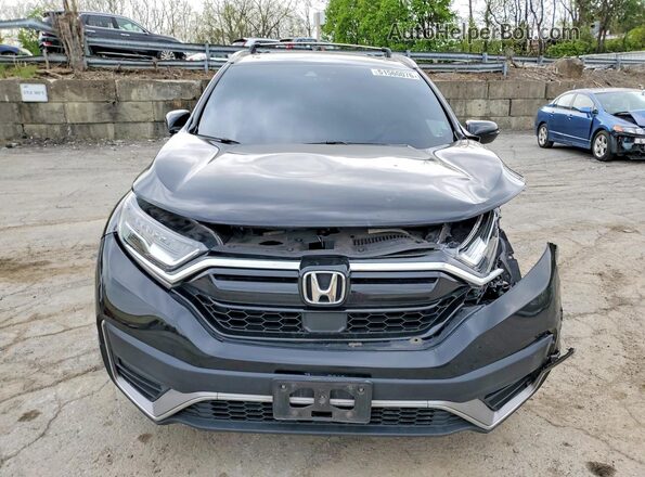 2HKRW2H99LH670545 2020 HONDA CR-V Black Widok z przodu