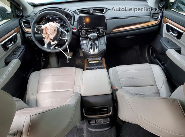 2HKRW2H99LH670545 2020 HONDA CR-V Black Widok deski rozdzielczej