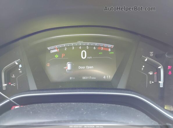 2HKRW2H99LH674532 2020 HONDA CR-V Gray Հետևի նստատեղերի տեսք