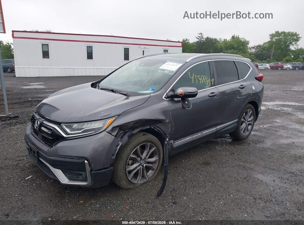 2HKRW2H99MH637398 2021 HONDA CR-V Gray Przód lewy