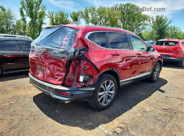 2HKRW2H9XMH650452 2021 HONDA CR-V Красный Задняя правая четверть