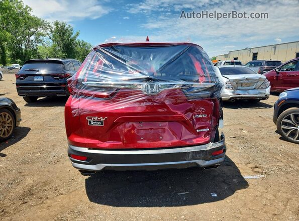 2HKRW2H9XMH650452 2021 HONDA CR-V Красный Вид сзади