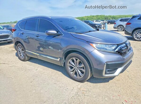 2HKRW2H9XMH663766 2021 HONDA CR-V Gray Przód prawy