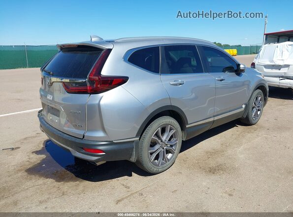2HKRW2H9XNH653417 2022 HONDA CR-V Gray Rear right