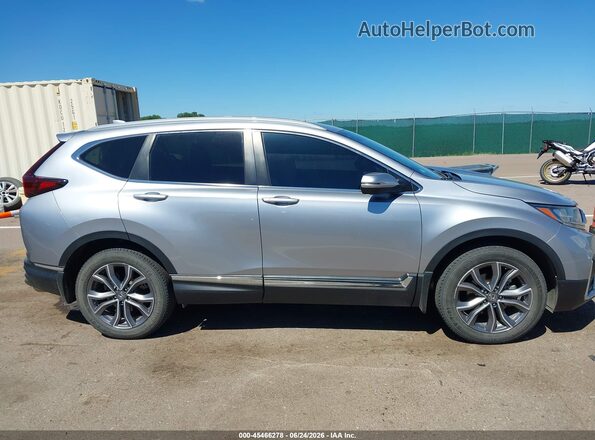 2HKRW2H9XNH653417 2022 HONDA CR-V Gray Rear interior view