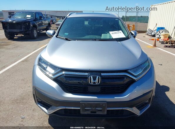 2HKRW2H9XNH653417 2022 HONDA CR-V Gray Instrument cluster view