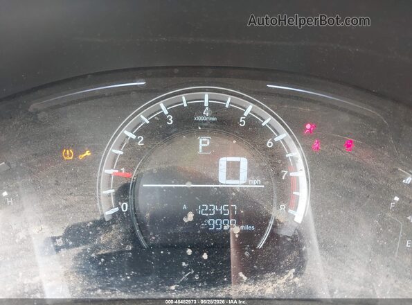 2HKRW5H30KH403774 2019 HONDA CR-V White Հետևի նստատեղերի տեսք