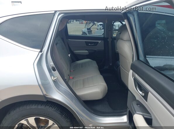 2HKRW5H34JH413691 2018 HONDA CR-V Silver VIN sticker view