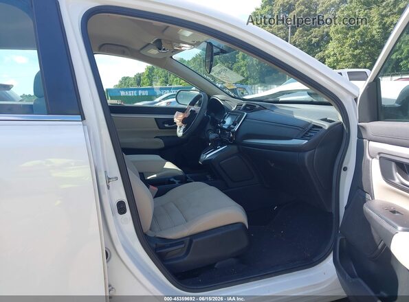 2HKRW5H34KH417676 2019 HONDA CR-V Белый Вид салона спереди