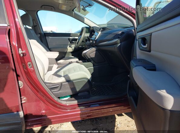 2HKRW6H30HH201032 2017 HONDA CR-V Maroon Vista interior delantera