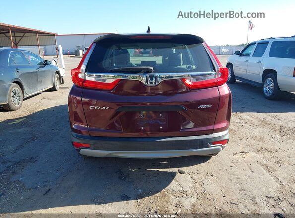 2HKRW6H30HH201032 2017 HONDA CR-V Maroon 