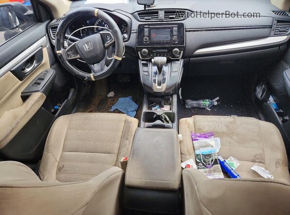 2HKRW6H33JH208806 2018 HONDA CR-V White Vista del salpicadero