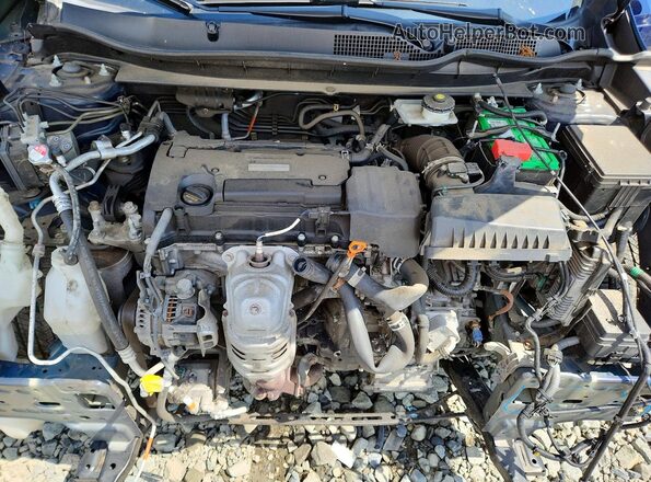 2HKRW6H34JH223170 2018 HONDA CR-V Blue Engine compartment view
