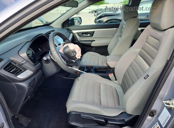 2HKRW6H37HH201576 2017 HONDA CR-V Silver Front interior view