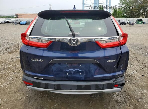2HKRW6H38JH207828 2018 HONDA CR-V Blue Vista trasera