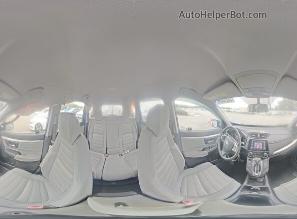 2HKRW6H38JH207828 2018 HONDA CR-V Blue Vista de la etiqueta del VIN