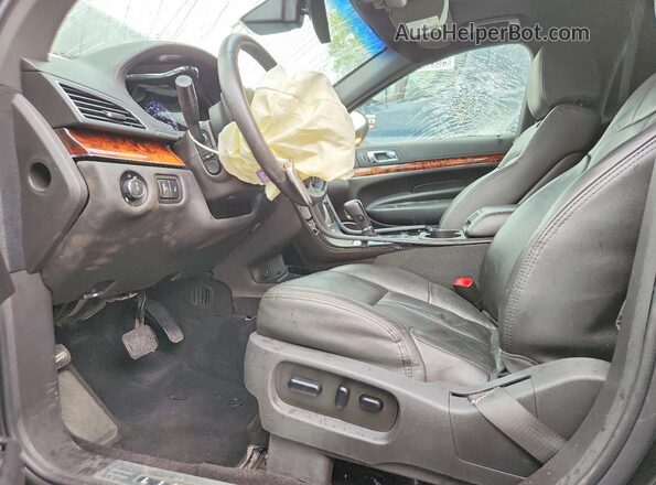 2L1MJ5LTXKBL01732 2019 LINCOLN MKT Black Front interior view