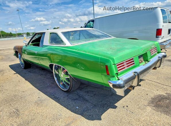 2L57N6P123360 1976 PONTIAC CATALINA Green უკანა მარცხენა