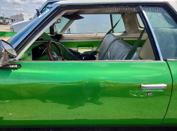 2L57N6P123360 1976 PONTIAC CATALINA Green წინა სალონის ხედი