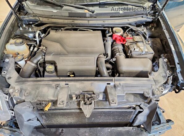 2LMHJ5AT0GBL02676 2016 LINCOLN MKT Blue Engine compartment view