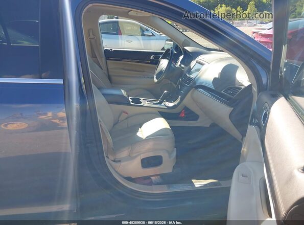 2LMHJ5AT4KBL00793 2019 LINCOLN MKT Blue წინა სალონის ხედი