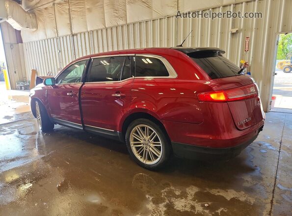 2LMHJ5AT7JBL00219 2018 LINCOLN MKT Burgundy Tył lewy