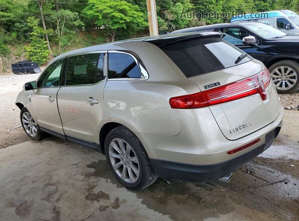 2LMHJ5FK1HBL00680 2017 LINCOLN MKT Beige Trasero izquierdo