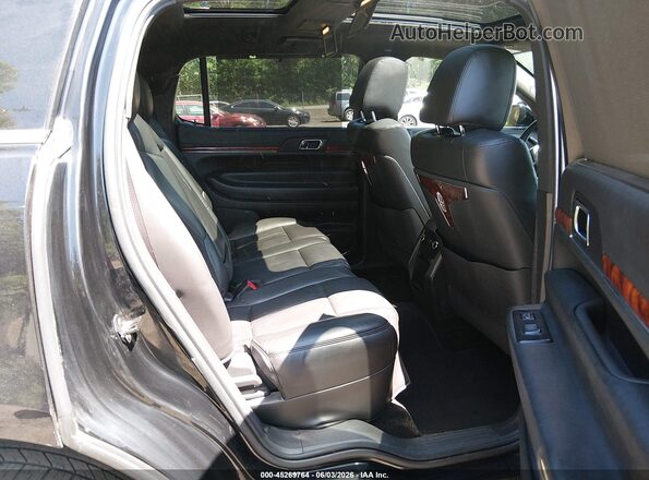 2LMHJ5NK5HBL01476 2017 LINCOLN MKT Black Widok naklejki z numerem VIN