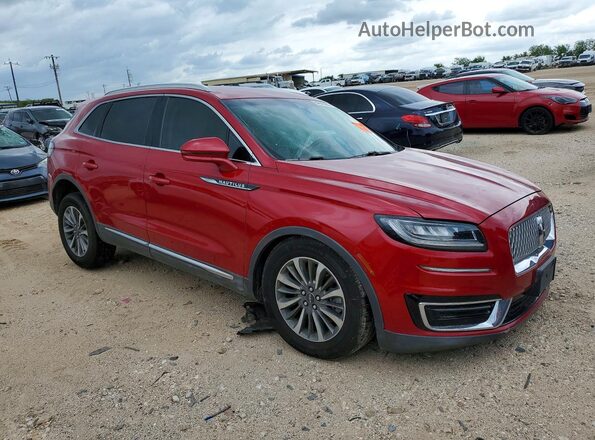 2LMPJ6J90LBL21356 2020 LINCOLN NAUTILUS Red Передня права чверть