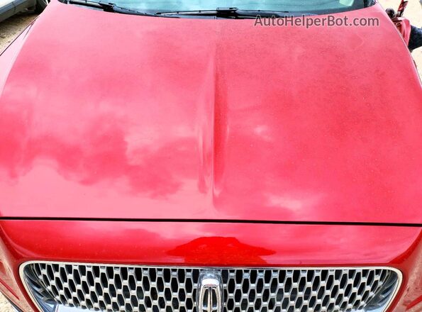 2LMPJ6J90LBL21356 2020 LINCOLN NAUTILUS Red Вид задньої частини салону