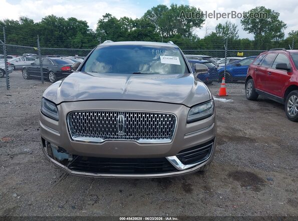 2LMPJ6J90LBL35144 2020 LINCOLN NAUTILUS Tan Սարքավորումների վահանակի տեսք
