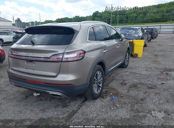 2LMPJ6J90LBL35144 2020 LINCOLN NAUTILUS Tan Հետևի աջ
