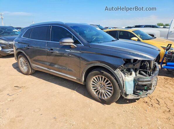 2LMPJ6J92KBL22118 2019 LINCOLN NAUTILUS Угольный Передняя правая четверть